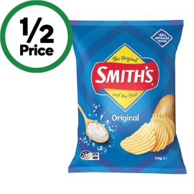 Smiths-Crinkle-Cut-Potato-Chips-150-170g on sale