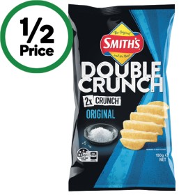 Smith%26rsquo%3Bs+Double+Crunch+Potato+Chips+150g