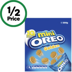Oreo+Mini+Biscuits+204g+Pk+10