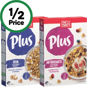 Uncle+Tobys+Plus+Cereal+620-705g