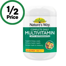 Nature%26rsquo%3Bs+Way+Daily+Multivitamin+with+Antioxidants+Tablets+Pk+250%7E