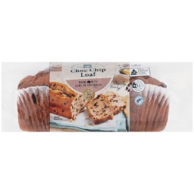 NEW+Woolworths+Loaf+Cake+Choc+Chip+550g