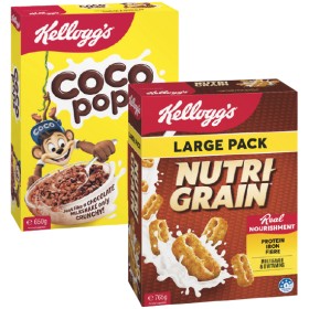 Kellogg%26rsquo%3Bs+Nutri-Grain+765g%2C+Coco+Pops+650g+or+Just+Right+Cereal+740g