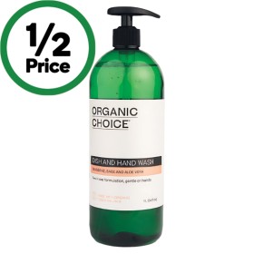 Organic+Choice+Dish+%26amp%3B+Handwash+1+Litre