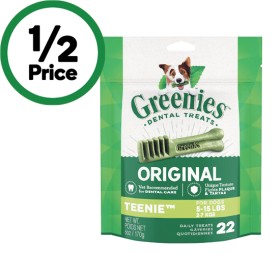 Greenies-Dog-Dental-Treats-170g on sale