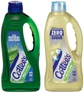 Cottees-Cordial-1-Litre-Selected-Varieties on sale