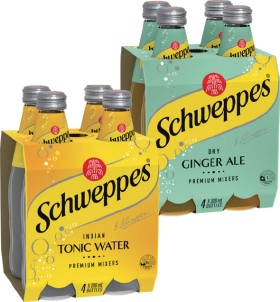 Schweppes+Mixers+4x300mL+Selected+Varieties
