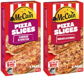 McCain+Pizza+Slices+600g+Selected+Varieties