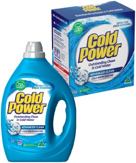 Cold+Power+Laundry+Liquid+2+Litre+or+Powder+2kg+Selected+Varieties