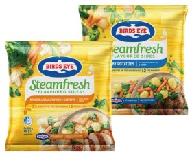 Birds+Eye+SteamFresh+Flavoured+Sides+Vegetables+400g+Selected+Varieties