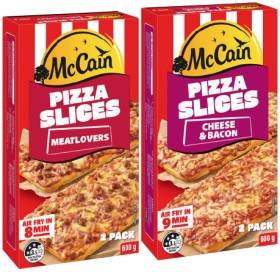 McCain+Pizza+Slices+600g+Selected+Varieties