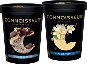 Connoisseur-Gourmet-Ice-Cream-1-Litre-Selected-Varieties on sale