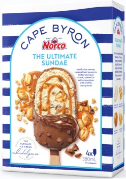 NEW+Norco+Cape+Byron+Ice+Cream+Sticks+4+Pack+Selected+Varieties