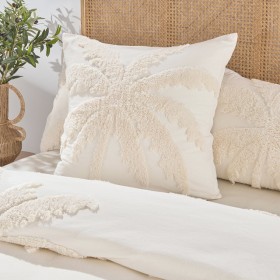 Tufted+Palm+European+Pillowcase+by+M.U.S.E.