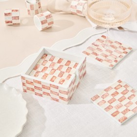 Kamari+Capiz+6pk+Coaster+by+M.U.S.E.