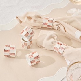 Kamari+Capiz+6pk+Napkin+Ring+by+M.U.S.E.