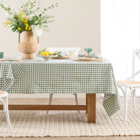 Rocco-Mini-Check-Table-Cloth-by-Habitat on sale