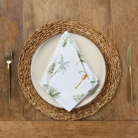 Bangalow+Palm+Napkin+Set+of+4+by+Habitat