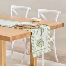 Bangalow+Palm+Embroidered+Table+Runner+by+Habitat