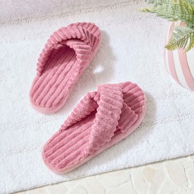 Lucy-Cross-Strap-Home-Slippers-by-Habitat on sale