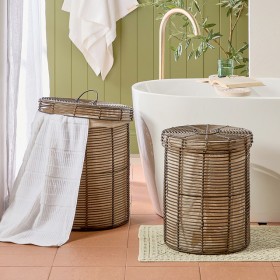 Cleo-Laundry-Hamper-by-Habitat on sale