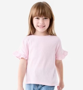 Short+Sleeve+Crinkle+T-Shirt