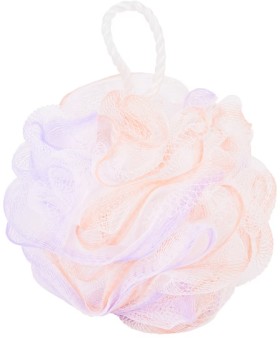 OXX-Bodycare-Bath-Puff-Lilac-and-Peach on sale