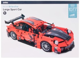 1077-Piece-Mini-Blocks-Vehicle-Series-Large-Sport-Car on sale