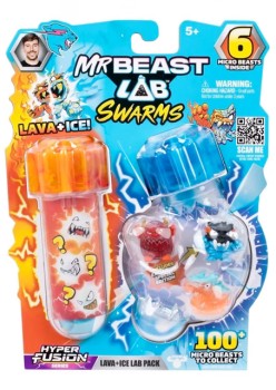 MrBeast-Lab-Swarms-S3-Fire-Ice-Pack-Exclusive-Playset on sale