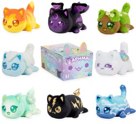 15cm+Aphmau+MeeMeows+Litter+8+Mystery+Plush+Toy%3A+Elemental+-+Assorted