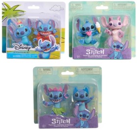 2+Pack+8cm+Disney+Lilo+%26amp%3B+Stitch+Figure+Set+-+Assorted