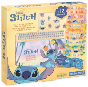 1865-Piece-Make-It-Real-Disney-Lilo-Stitch-Craft-Along-Storybook-and-DIY-Jewelry-Kit on sale