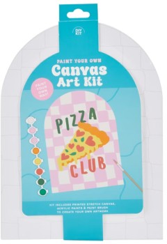 DIY-Paint-Your-Own-Canvas-Art-Kit-Pizza on sale