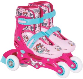 Hello-Kitty-and-Friends-2-in-1-Trainer-Skates-Pink-Size-13-to-3 on sale