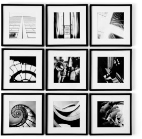 9-Piece-Gallery-Wall-Frame-Set-Black on sale
