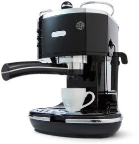 DeLonghi-Icona-Classic-Pump-Coffee-Machine-Black on sale