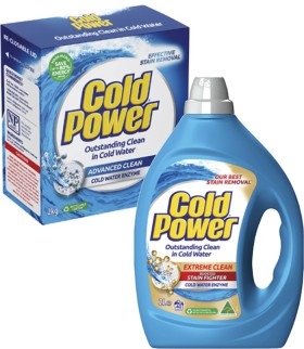 Cold+Power+Laundry+Liquid+2+Litre+or+Powder+2kg