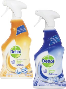 Dettol+Healthy+Clean+Bathroom+or+Kitchen+Spray+500mL