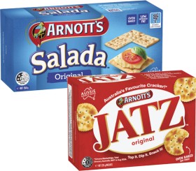 Arnotts-Jatz-Crackers-or-Salada-Crispbread-225g-250g on sale