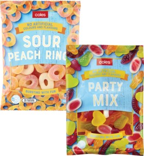 Coles-Lollies-150g on sale