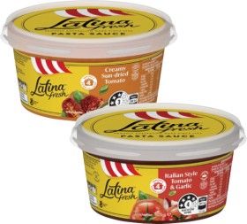 Latina-Pasta-Sauce-425g on sale