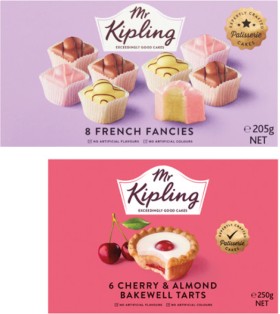 Mr+Kipling+Bakewells+or+Fancies+205g-250g
