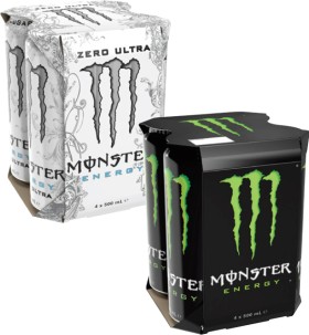 Monster+Energy+Drink+4x500mL