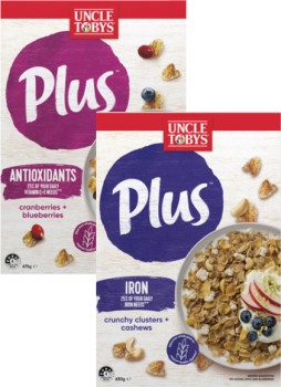 Uncle+Tobys+Plus+Cereal+620g-705g