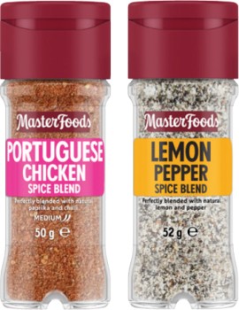 MasterFoods+Lemon+Pepper+52g+or+Portuguese+Chicken+Seasoning+50g