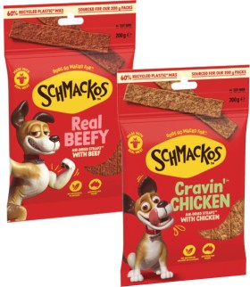 Schmackos-Dog-Treats-200g on sale