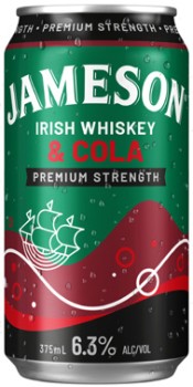 Jameson+Raw+and+Cola+6.3%25+Cans+4x375mL