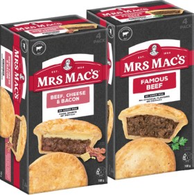 Mrs+Mac%26rsquo%3Bs+Pies+or+Giant+Sausage+Rolls+4+Pack+Selected+Varieties
