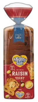 Mighty+Soft+Raisin+Toast+600g
