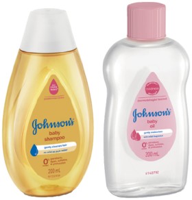 Johnson%26rsquo%3Bs+Baby+Shampoo+or+Oil+200mL+Selected+Varieties